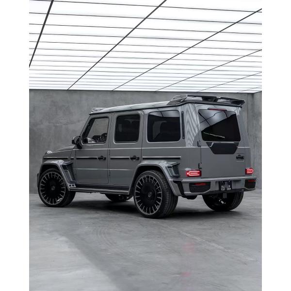 W464 G500 G63 Mercedes Body Kit G800 Style Car Front Bumper Spoiler Wheel Arches