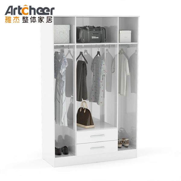 Modern Stylish Customized Size Wardrobe Closet with Eco-Friendly Material for Bedroom