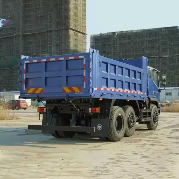 Cadre Howo 6x4 pour réservoir de charge légère diesel 150 à 250 ch Euro 4 12 tonnes camion de décharge léger