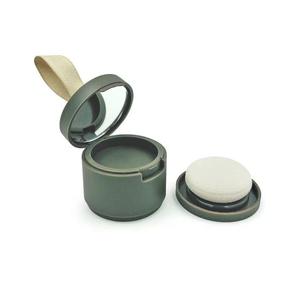 4G Size ABS Material Powder Case with Customized Color Hairline Finish and Mirror Included