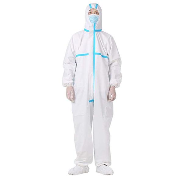 High Efficiency Disposable Protective Clothing / Disposable Coverall Suit