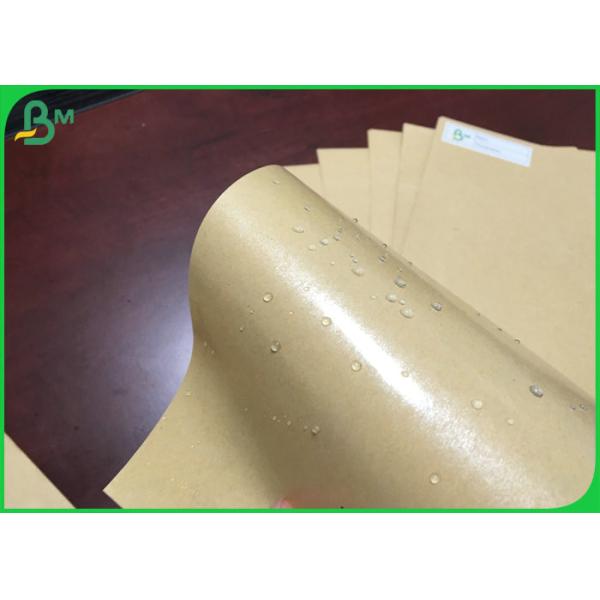 Вода и Moistureoproof бумаги Kraft белого или коричневого pe поли покрытая анти- для пакета