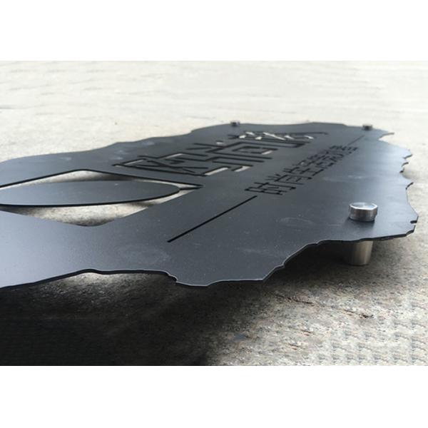 Творческие выдалбливая знаки рекламы металла водоустойчивые для зданий учреждения