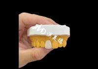 Incisivo anterior Coroa dentária de zircônio Natural de aparência resistência ao desgaste