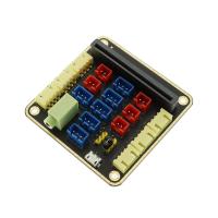 Tablero cuadrado Python del desarrollo que aprende el módulo de la placa de adaptador de la extensión de la habitación