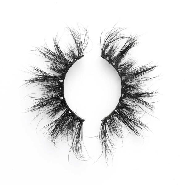 CE 100% Real High Intensity 3D Fluffy Mink Lashes With Ultra Glamorous Look