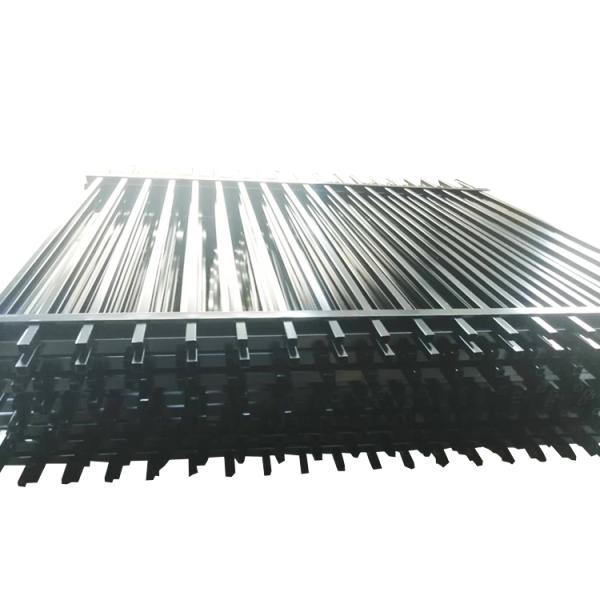 POWDER coated tubular fence panels Hercules Security Fence panels