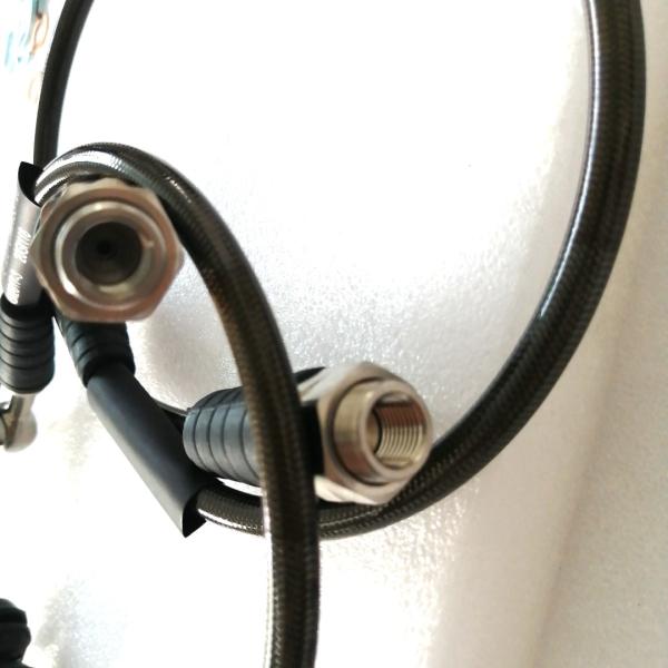 Вогнутым линия заплетенная ртом тормоза резина и нержавеющая сталь набора приспосабливает крумциркуль Ap