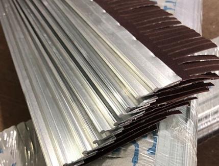 Customizable Industrial Size O-Shaped Aluminum Alloy Base Material Brush Aluminum Oxide Strip Brush For Wood Polishing