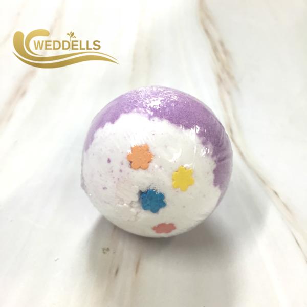 Lovely 120g Ball Shape Kids Surprise Bath Bombs For Skin Moisturizing