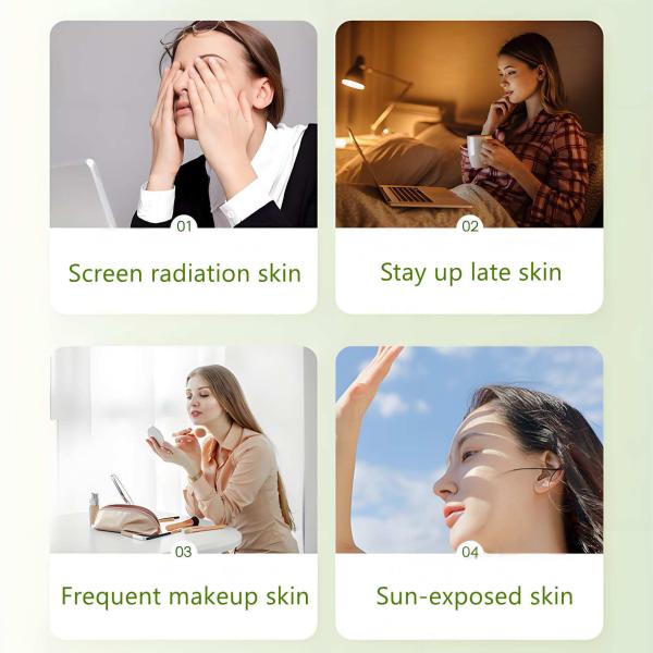 Dendrobium officinale Niacinamide Vitamine C complément alimentaire éclaire le teint de la peau