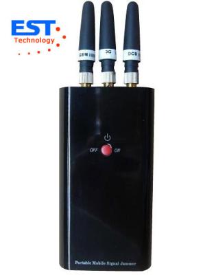 Jammer do telefone celular 3G/construtor portáteis Handheld EST-808HA, 2100 - 2200MHZ