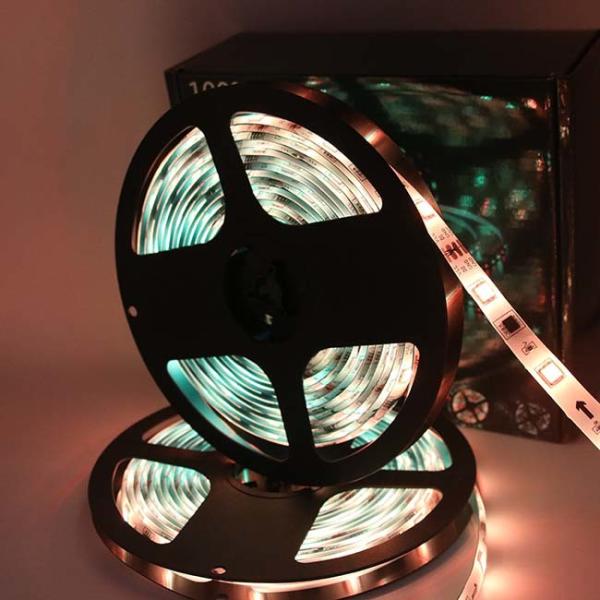 прокладка СИД 12V IP65 10M Dreamcolor RGB