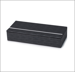 Free sample wholelsa manufacturer dia 225*270mm round shape double layer trash bin hotel leather