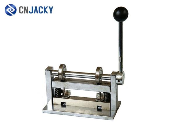 Small Manual Pvc Card Punching Machine For Positioning Hole Card Making