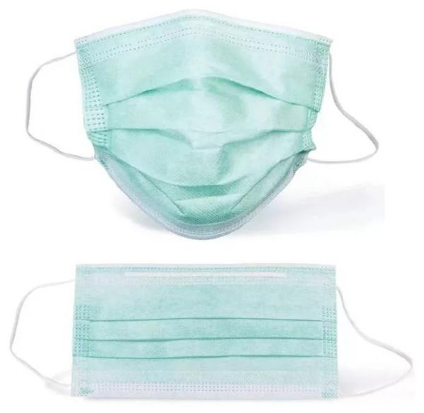High filtration 3 Ply Disposable Mask / Disposable Green PP Face Mask