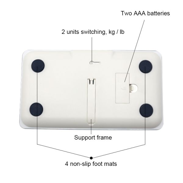 Sublimation Digital Weighing Scale With Printable Aluminum Sheet