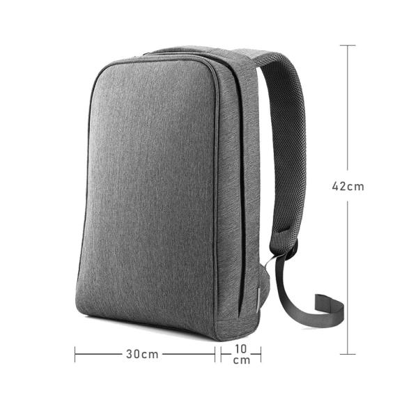 Polyester Fiber Business Laptop Backpack Waterproof 15.6 Inch Laptop Bag
