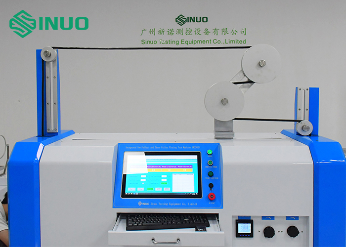 IEC 60245-2 Flexible Cable Bending Test Machine Two & Three Pulley Cable Flexing Tester