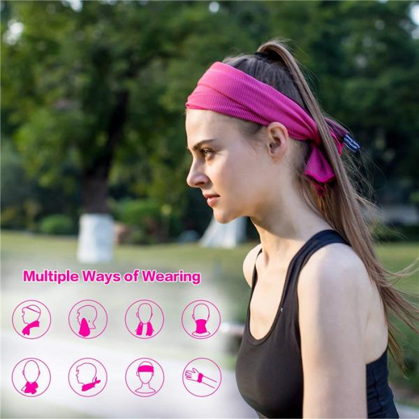 Soft Lightweight And Eco - friend Cooling Towel Instant Cool Towel for Sports Gym Yoga