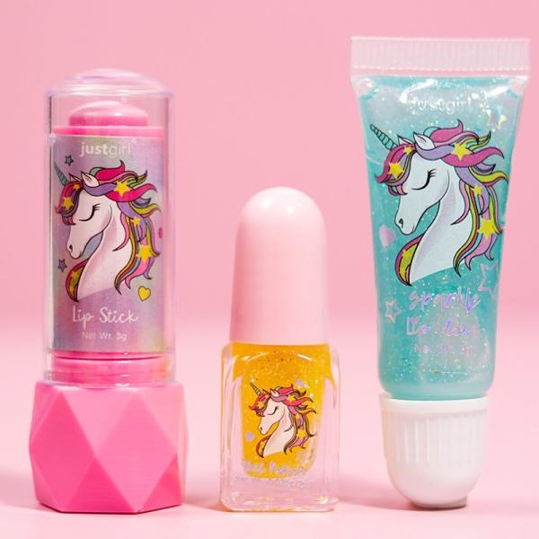 Sparkle And Play Kids Makeup Kit Portable Travel Friendly Non Toxic