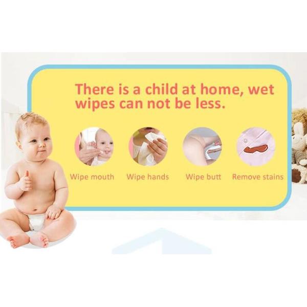 Daily Skin Cleaning Large Hand Sanitizer Wipes , 30 Sheets Alcohol Free Antiseptic Wipes