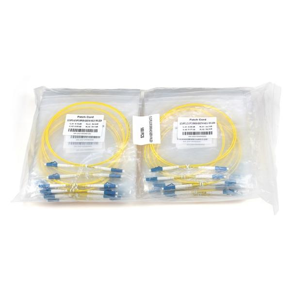 G657A1 LC UPC To LC UPC Fiber Optic Patch Cable SM OS2 2.0mm
