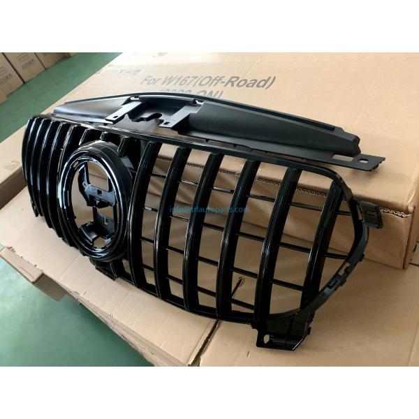 ABS Off Road Front Bumper Grille A1678880100 для Mercedes Benz W167 GT Черная центральная решетка 1678880100
