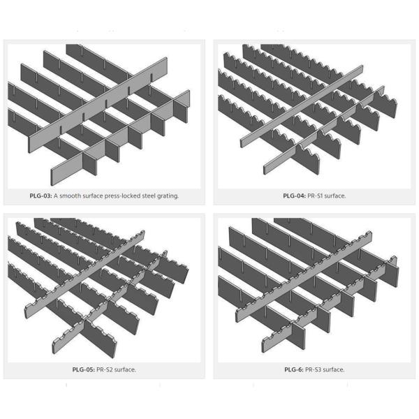 Фабричная цена Строительный материал Горяче оцинкованные стальные решетки