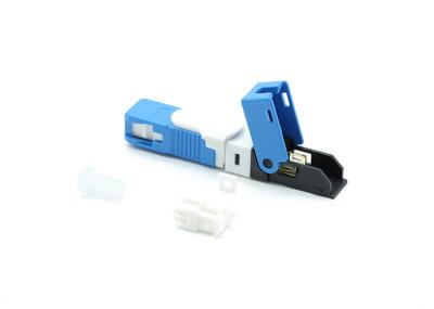 conector cerâmico da fibra ótica do SC UPC da virola do cabo de 2x3mm
