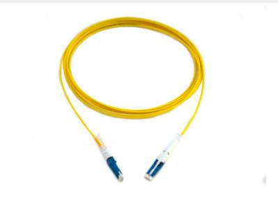 Fiber Optic Patch Cord/ CS Patch Cord/ 400G Network Transmission/ Push - Pull Rod Design/LSZH/  Yellow/