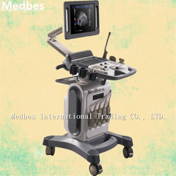 Cardiology used Color Doppler 4D Ultrasound Scanner Trolley