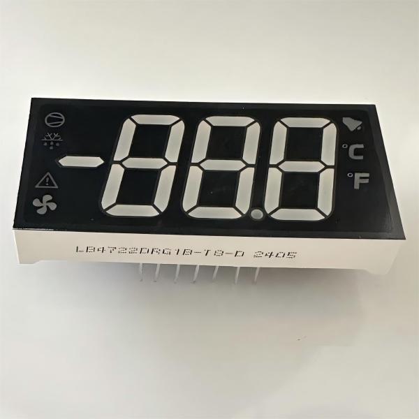 赤/純緑色LEDディスプレイ 7セグメント 17mmデジタル冷蔵システム用共通カソード