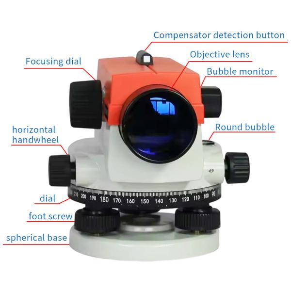 High Precision Electronic Laser Level With 32x Auto-leveling Outdoor Surveying And Mapping Instrument
