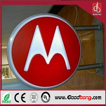 3D outdoor waterproof acrylic LED light box letter sign