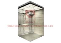Mirror Stainless Steel Mrl Passenger Elevator For Energy Saving