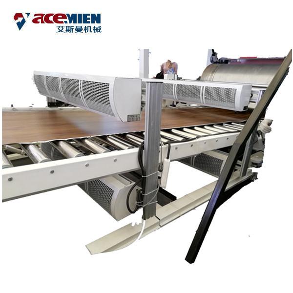 300 Kw PVC  Flooring Machine , Step Floor PVC Laminate Flooring Production Line