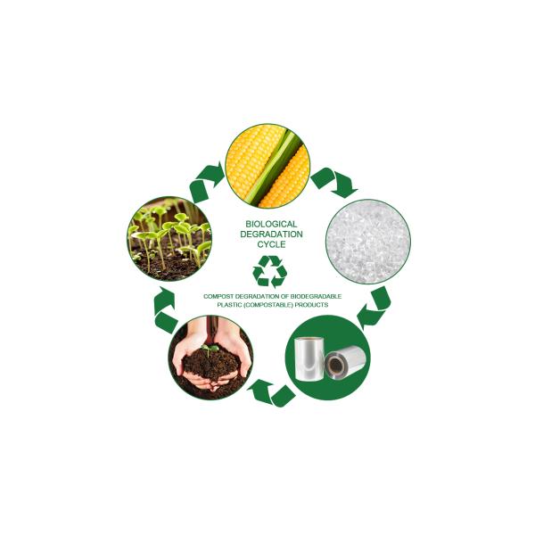 Bio película biodegradable clara basada del Bioplastic de la película de encogimiento del PLA al embalaje flexible