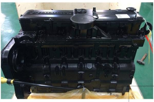 Black 6L Cylinder Block, Cummins Diesel Engine Parts, For Dongfeng Cummins 6L Engine