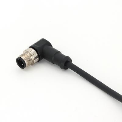 Conectores de cabo moldado M12 IEC 61076-2-101 PIN3 A