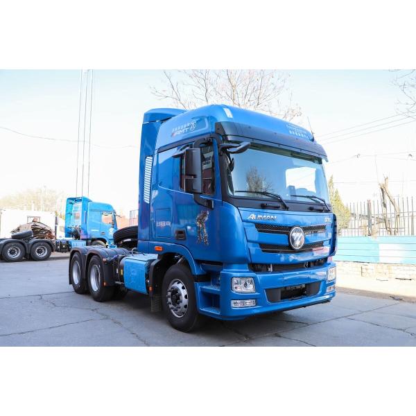 Used Auto-Manual Transmission Tractor Head Foton Auman 440hp Cummins Engine Durable In Harsh Environments