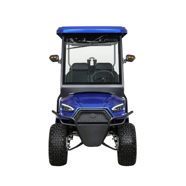 Lifted Elegant 2 Seats & 2 Rear Electric Golf Buggy Carried 72V Lithium Battery Support Long Range
