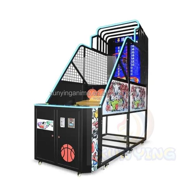Máquina de jogo de basquetebol de rua interior Armário de tiro 260W 300KG