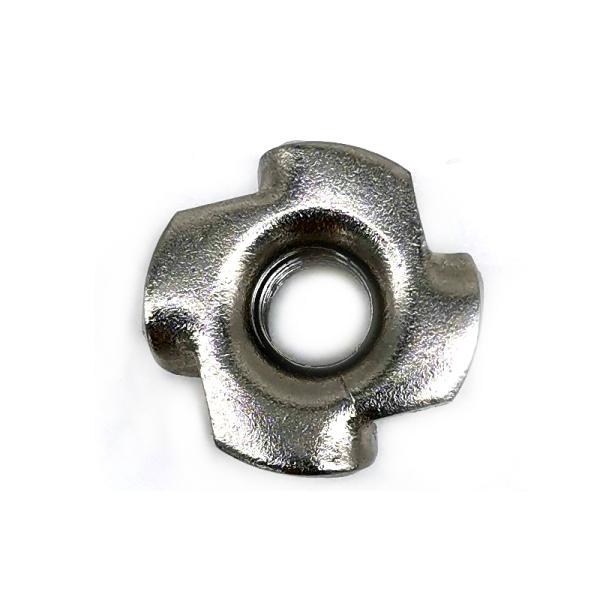 4.8 / 8.8 Gread Carbon Steel Galvanized / HDG T Nut Four Claw Nut DIN1624