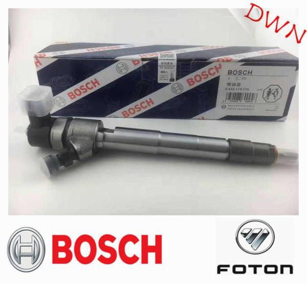 Injetor comum 0445110376 do motor do combustível diesel do trilho de BOSCH 5258744 para o motor de Foton ISF2.8