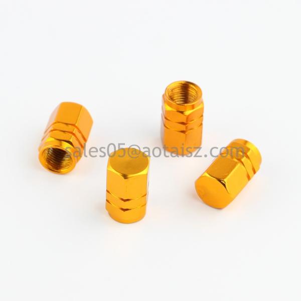 Universal Car Aluminum Alloy Wheel Tire Valve Stem Cap Cover 1Set Of 4 Pieces