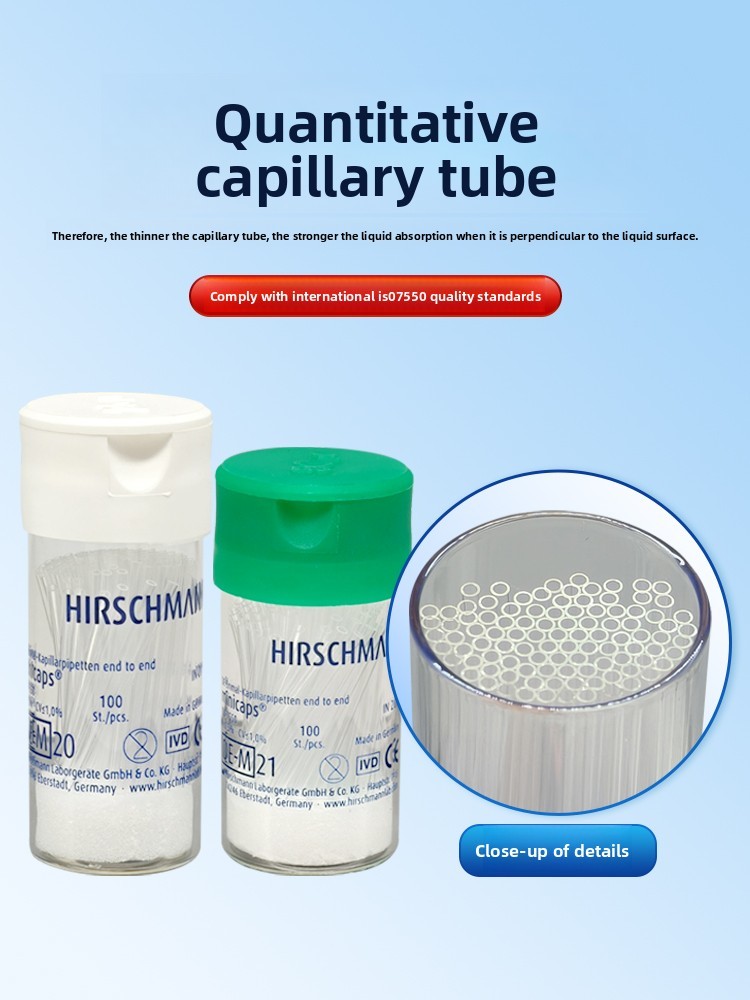 Quantitative Capillary Micro Pipettes 1ul/2ul/3ul/4ul/5ul/10ul/100 Pieces Material None Made in China