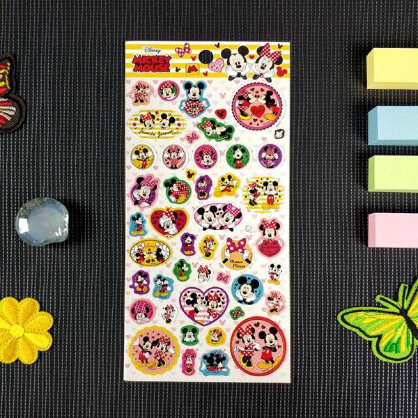 Упадите пластиковые горячие штемпелюя стикеры офсетный печат смешные стикеры мультфильма