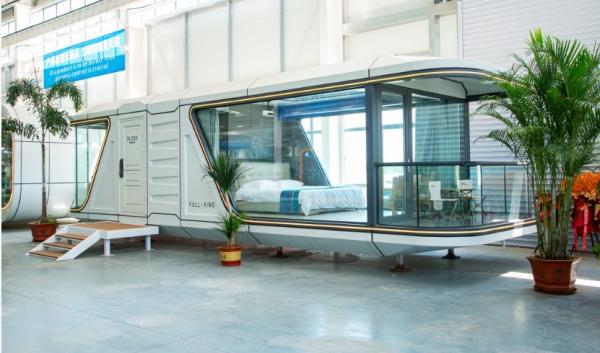 Container de conception moderne Capsule House Expandable Appartement de luxe Villa Maison portable