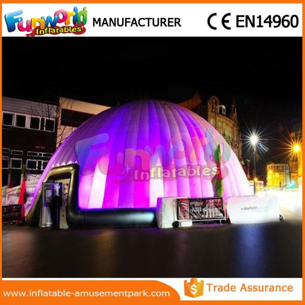 Приложение теннисного корта шатра/авиационного прикрытия партии желтого и голубого поля тенниса раздувное раздувное